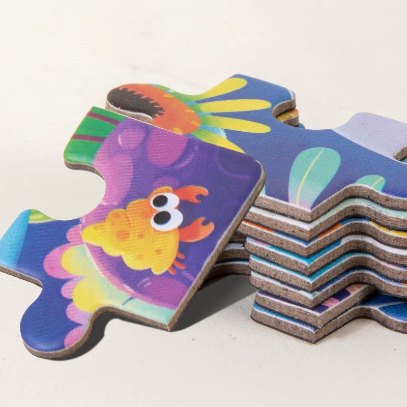 Children'S Three-In-One Advanced Folding Magnetic Jigsaw Puzzle Kindergarten Baby Puzzle Early Education Enlightenment Block Jigsaw Puzzle - Image 5